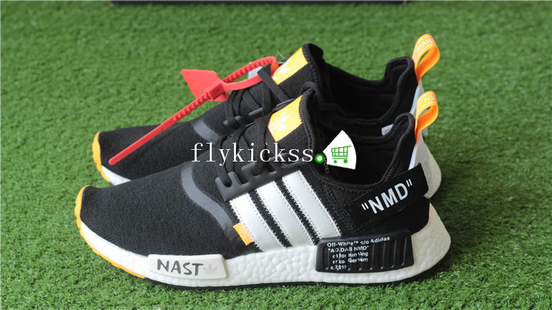 Off White x Adidas NMD XR1 PK Black BA8860